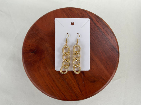 Chain Link Dangle Earrings