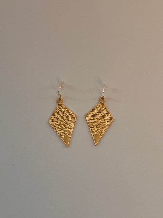 Gold Dangle Earring